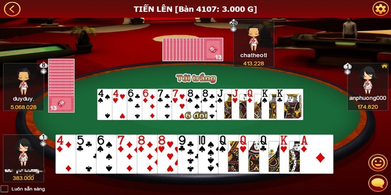 Chơi tiến lên nhận thưởng lớn mỗi ngày